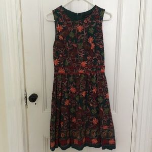 Anthropologie Adelyn Rae embroidered dress size 4